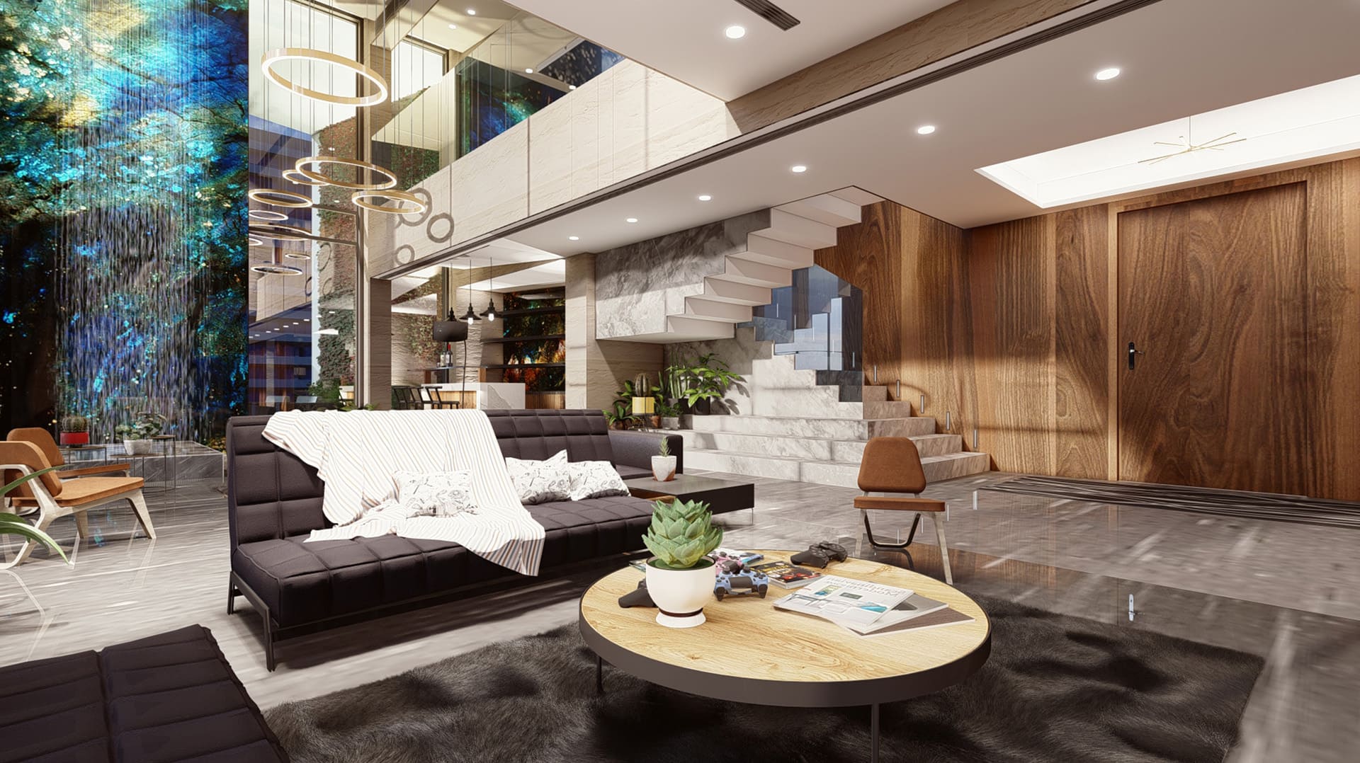 Picture of Contemporary Luxury Penthouse Interior Design | FH
